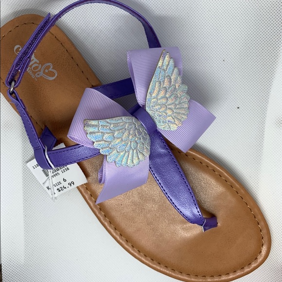JOJO SIWA Purple Angel Sandal - Picture 2 of 5